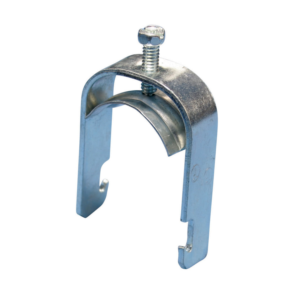 SCH64B SCH2 1-Piece Strut Clamp, 3-1/2 in Conduit, 350 lb Load, 3-1/4 to 4 in OD, Steel