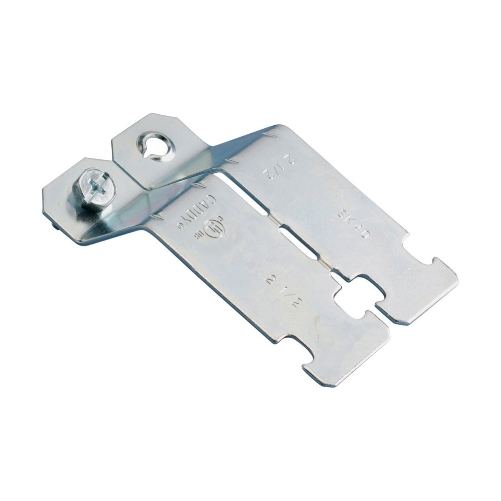 SK645I 1-Piece Strut Clamp, 4 in Conduit, 350 lb Load, 4-1/2 in OD, Steel