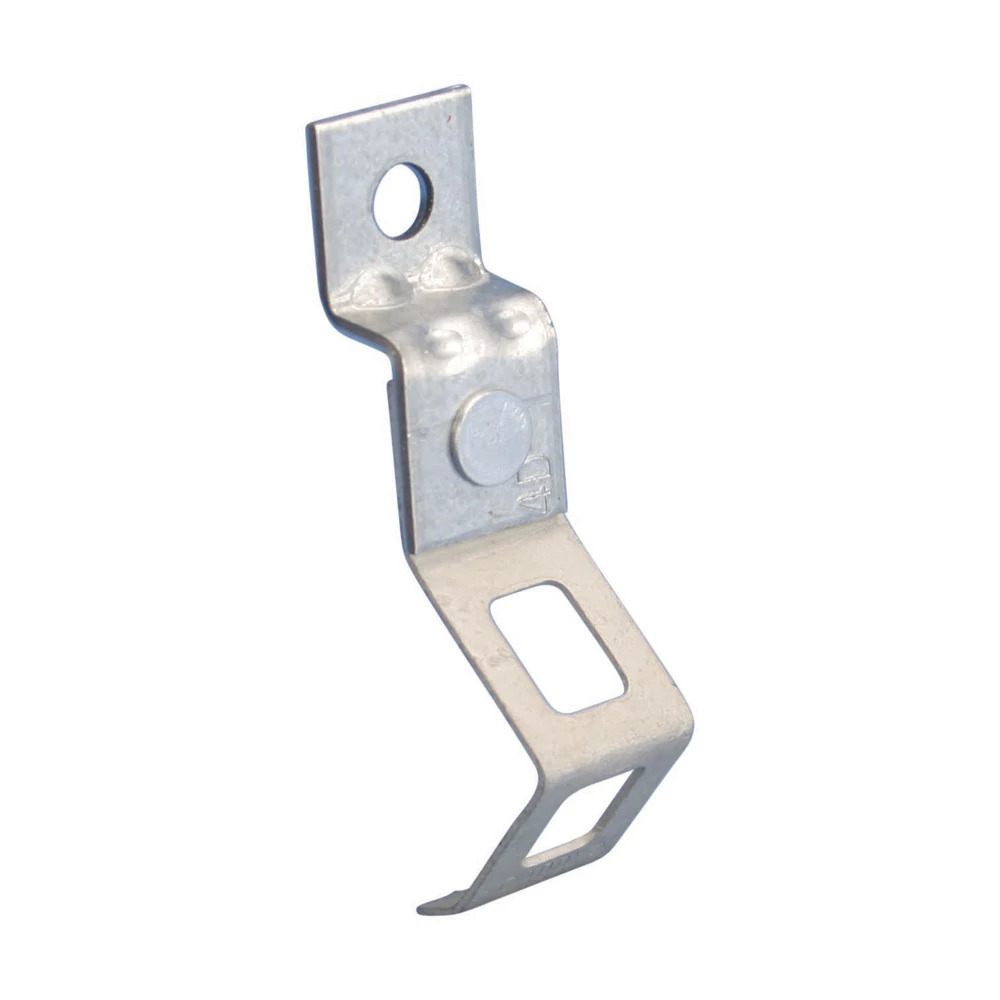 6AO Push Install Rod Hanger With Offset Bracket, 160 lb Static Load, Spring Steel/Steel, Caddy Armor/Pre-Galvanized