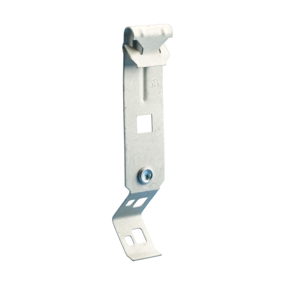 VF14708 VF-708 Plain Rod/Wire to C-Purlin Clip, 1/16 to 1/4 in THK Flange, 160 lb Load, Spring Steel, Caddy Armor
