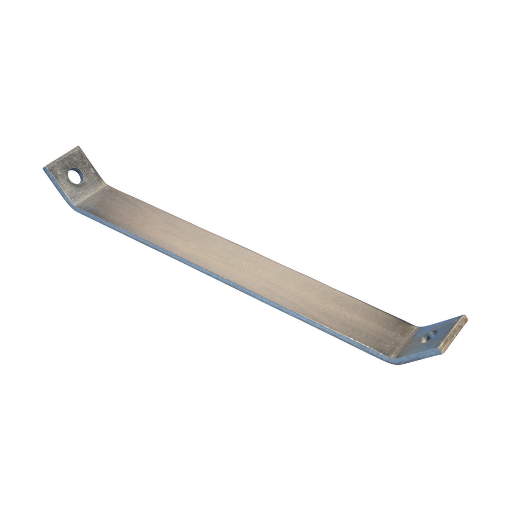L441200EG 45 deg Angle Brace, 2 Holes, 12 in L x 10-1/2 in W x 1/4 in THK, Steel