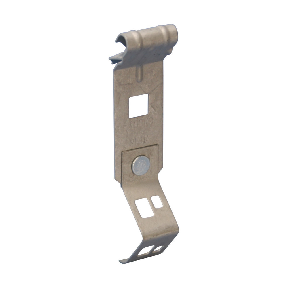 AF14708 AF-708 Plain Rod/Wire to Z-Purlin Clip, 1/16 to 1/4 in THK Flange, 100 lb Load, Spring Steel, Caddy Armor