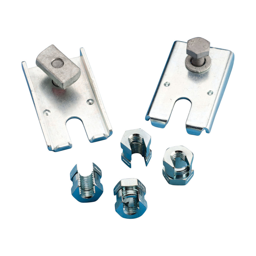 ISSPK Trapeze Attachment Kit, 3/8 in Rod, 500 lb Ultimate Static Load, For Use With Eristrut Strut Channel System, Steel
