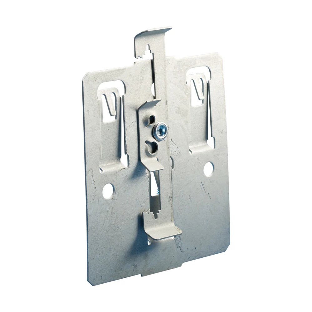 SBT184Z34 SBT-Z Multiple Conduit Mounting Plate With Rod/Wire Clip, 1/4 in Rod, 12 AWG Wire, 15 lb Static Load, Spring Steel