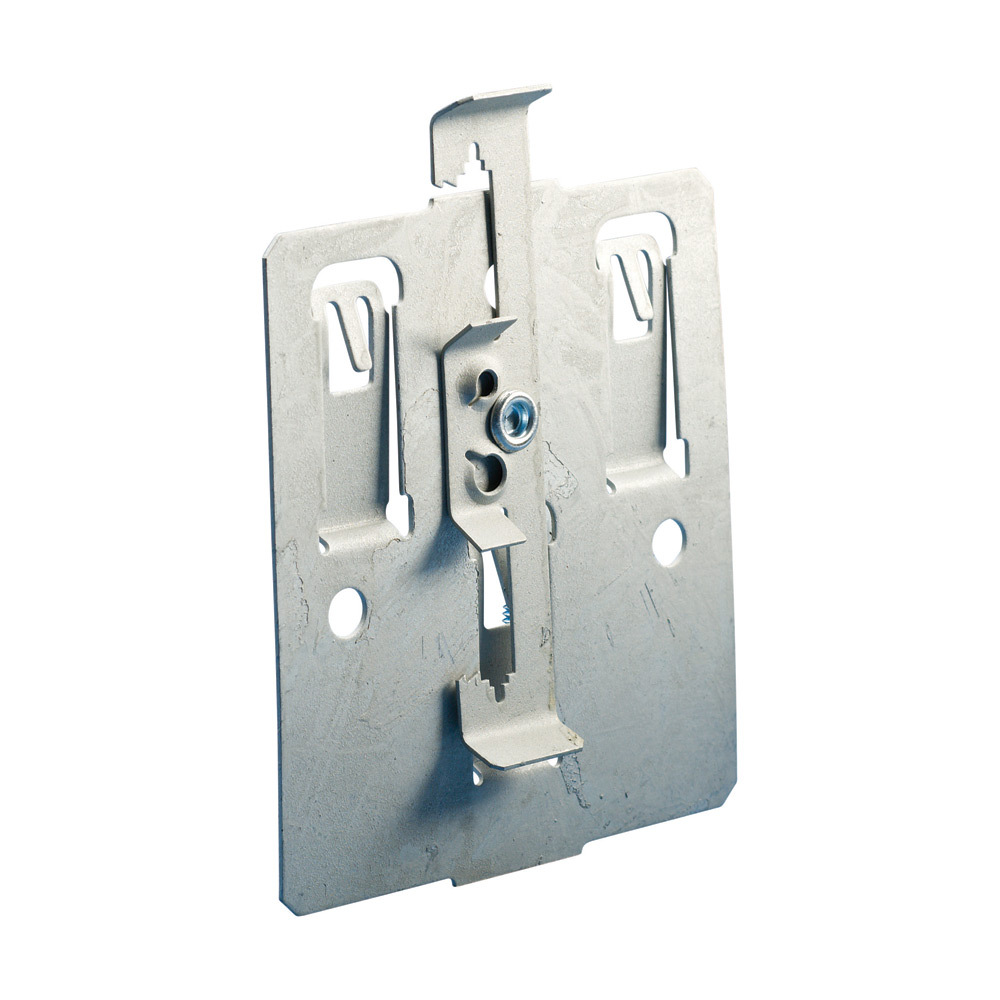 SBT186Z34 SBT-Z Multiple Conduit Mounting Plate With Rod/Wire Clip, 3/8 in Rod, 15 lb Static Load, Spring Steel