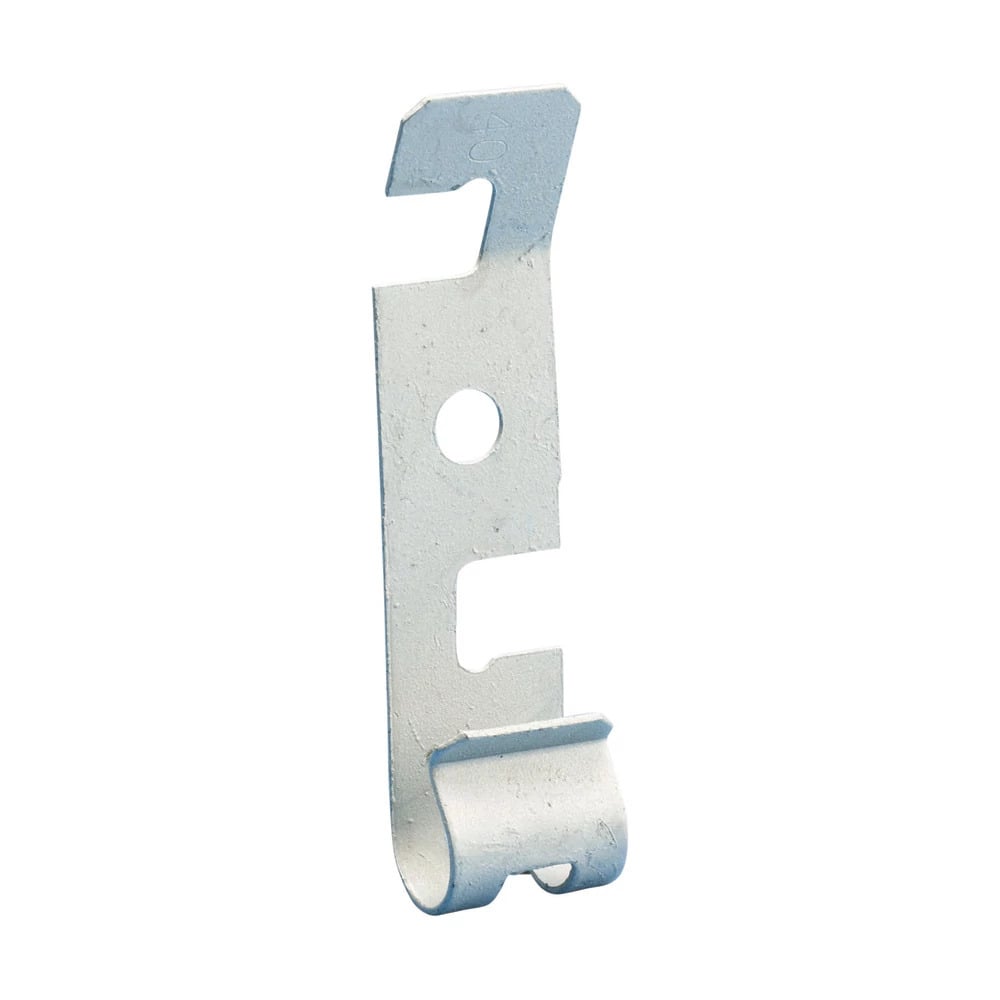 PCS1 Cable/Conduit to Wire Clip, 25 lb Load, 0.45 to 0.6 in OD, 14/4 to 10/3 AWG, 12 to 8 AWG Wire, Spring Steel