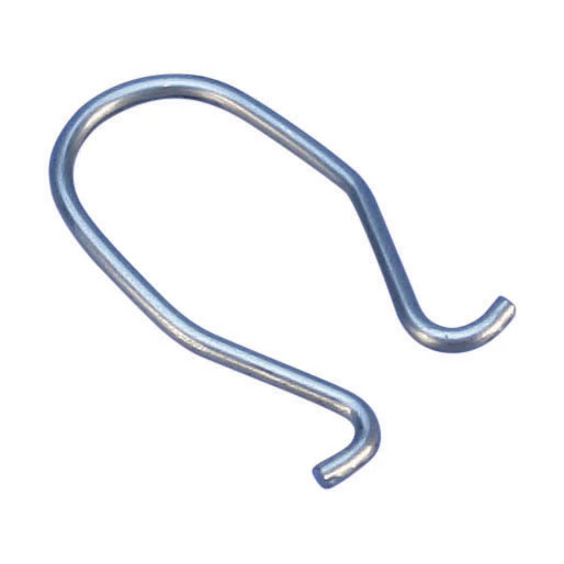 SLLC250 Light Duty Light Fixture Eyelet Clip, 12 lb Holding, 302 Stainless Steel