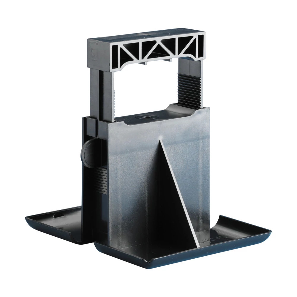 PPRPS25H6 Pipe and Conduit Support, 1/2 x 3 in, 3/4 x 2 in, 1 x 1 in Pipe, 25 lb Load, Plastic