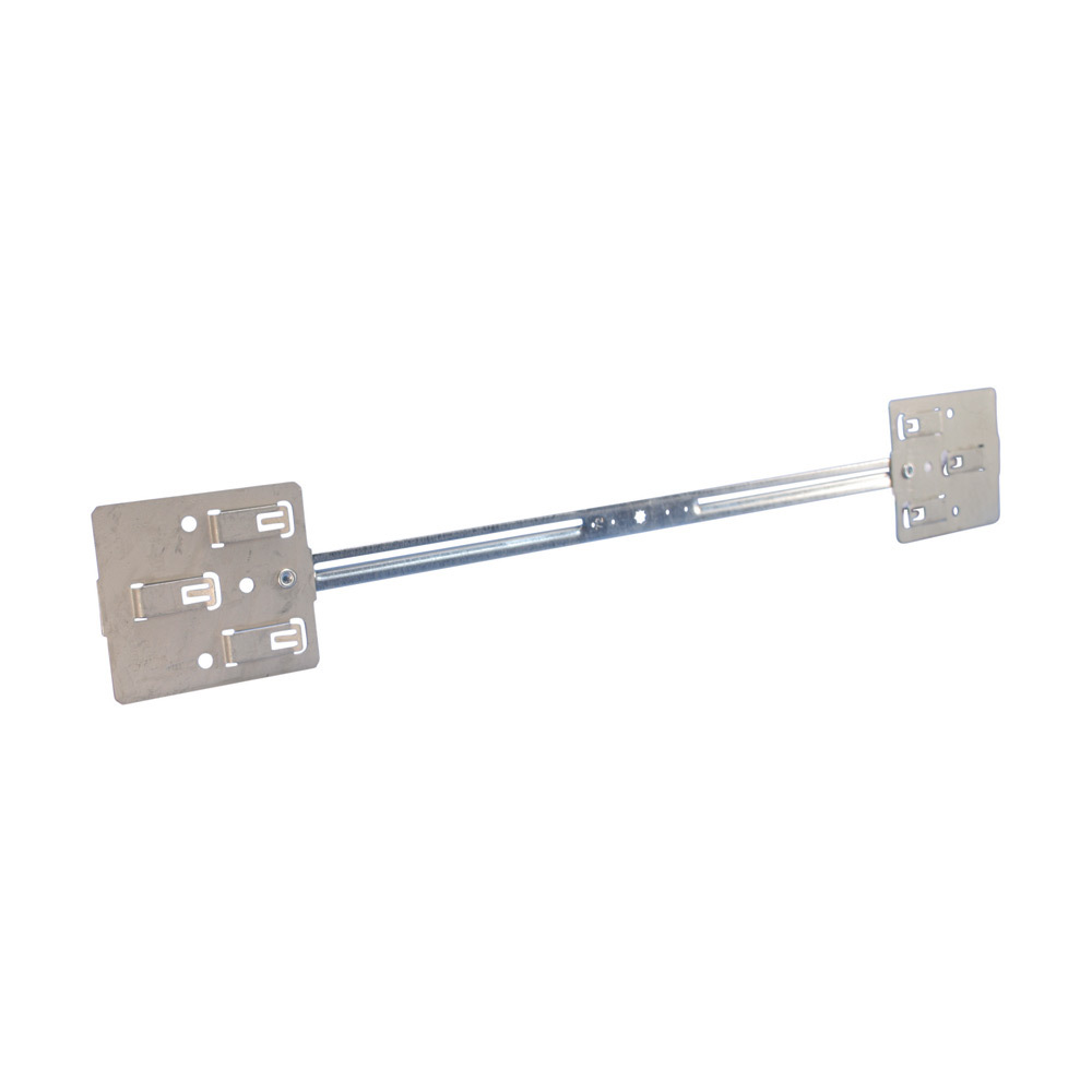 B18SBT18 B18-SBT Combination Multi-Run Box/Multiple Conduit Hanger With Box Support, Spring Steel