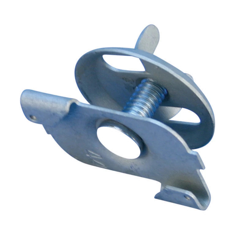 PT16 Twist Clip, 15/16 in, For Use With Wall Partition with Wing Nut, 50 lb Load, Steel, Caddy Armor
