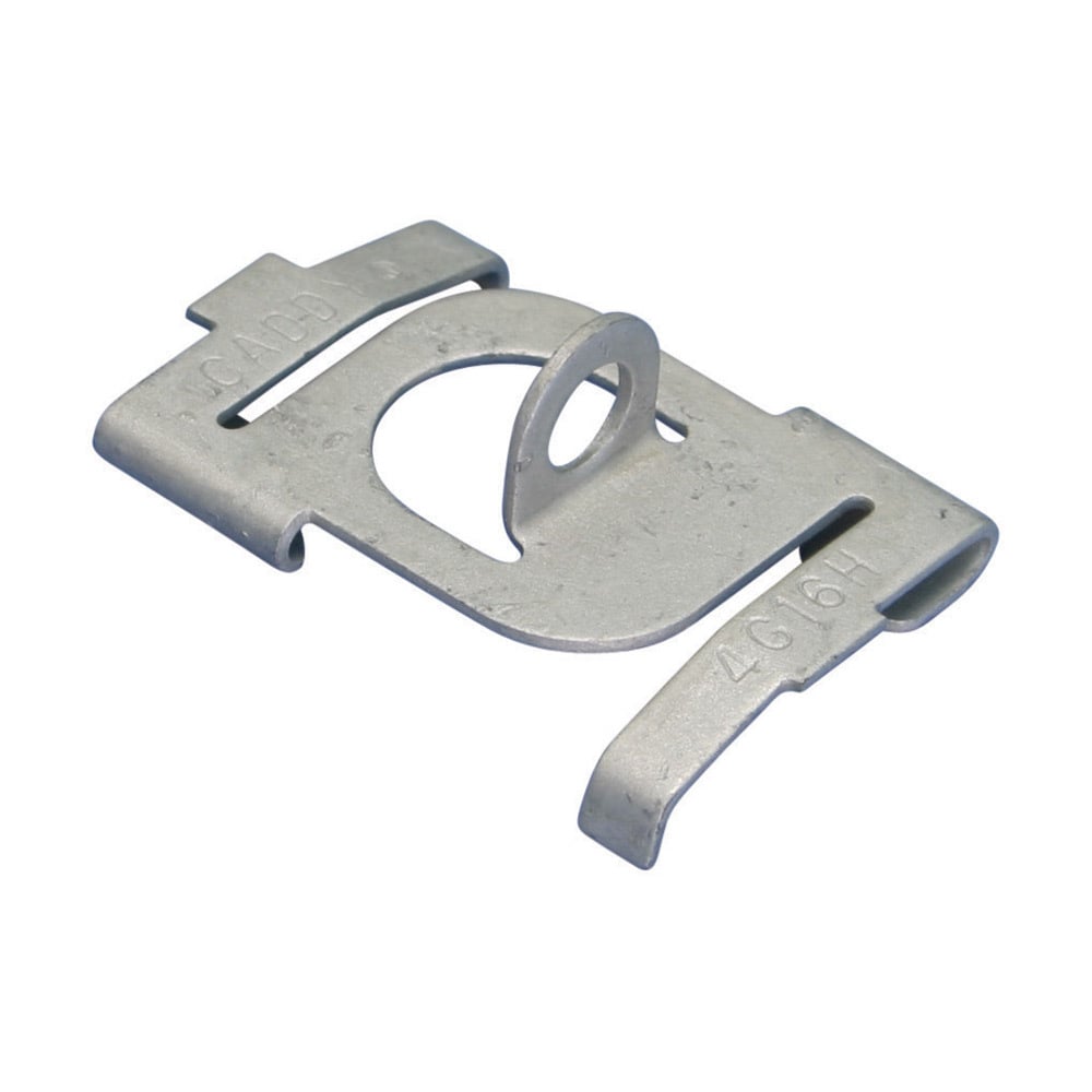 4G16H Twist Clip With 90 deg Plain Hole, 15/16 in, 40 lb Load, Steel, Caddy Armor