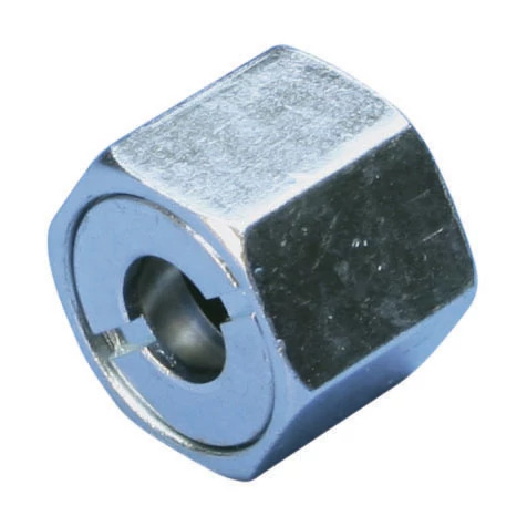 CRLN37EG Rod Lock Nut, 3/8 in, 0.8 in H x 1.1 in W, Steel