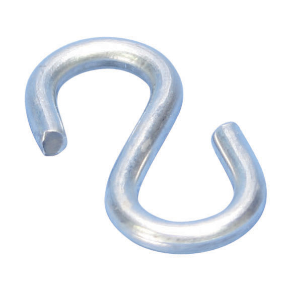771 S-Hook, 29 lb Load, Steel, Plain