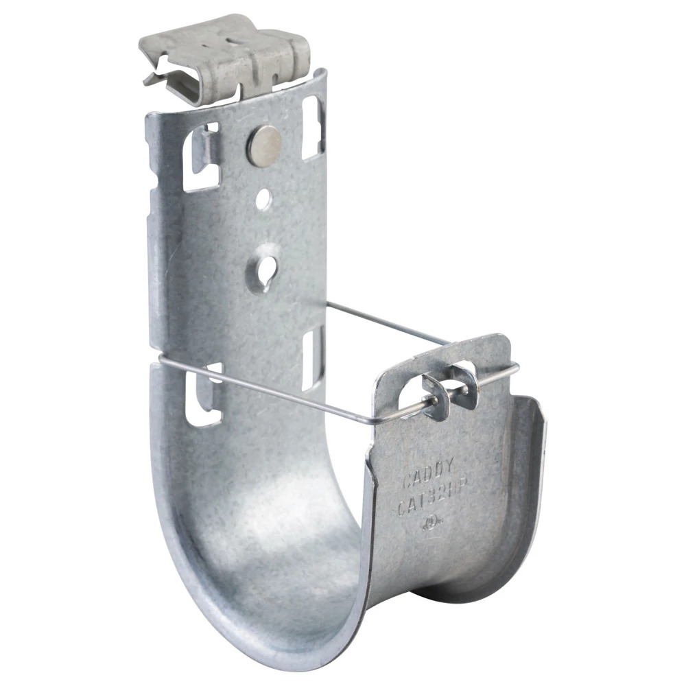 nVent CADDY Cat HP J-Hook with Hammer-On Flange Clip, 1" dia, 1/8"1/4" Flange