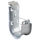nVent CADDY Cat HP J-Hook with Hammer-On Flange Clip, 1" dia, 1/2"?3/4" Flange