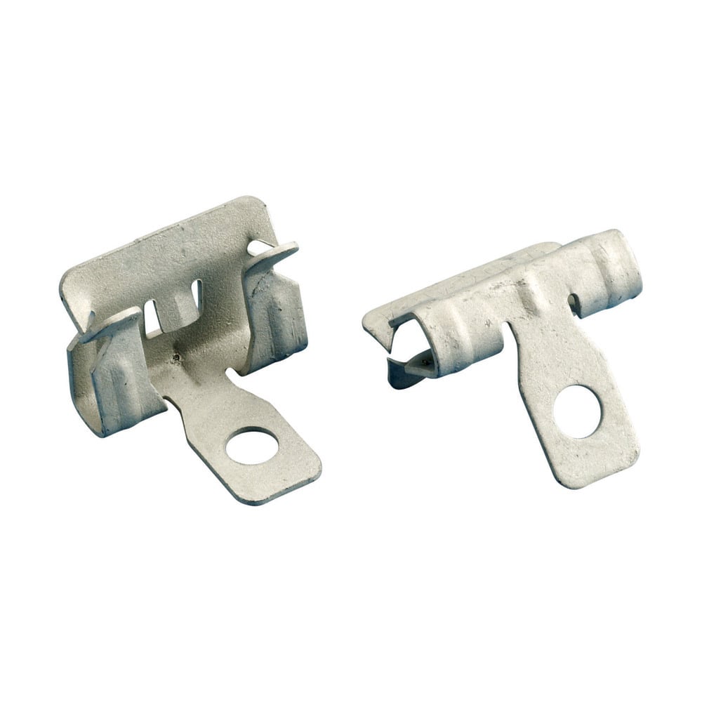 4H912 Hammer-On Flange Clip, 9/16 to 3/4 in THK Flange, 200 lb Load, Spring Steel, Caddy Armor