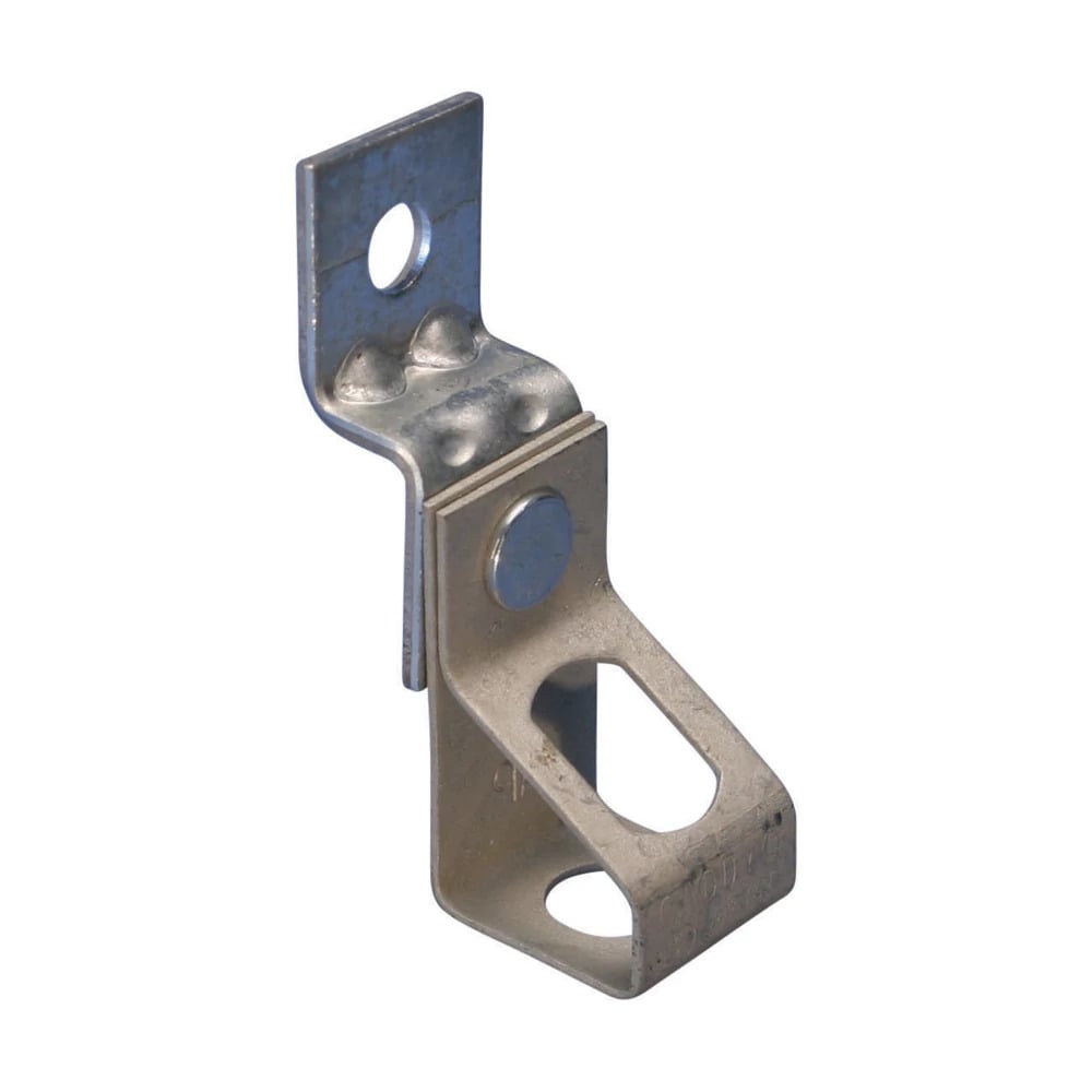 6TIO Thread Install Rod Hanger With Offset Bracket, 160 lb Static Load, Steel, Pre-Galvanized
