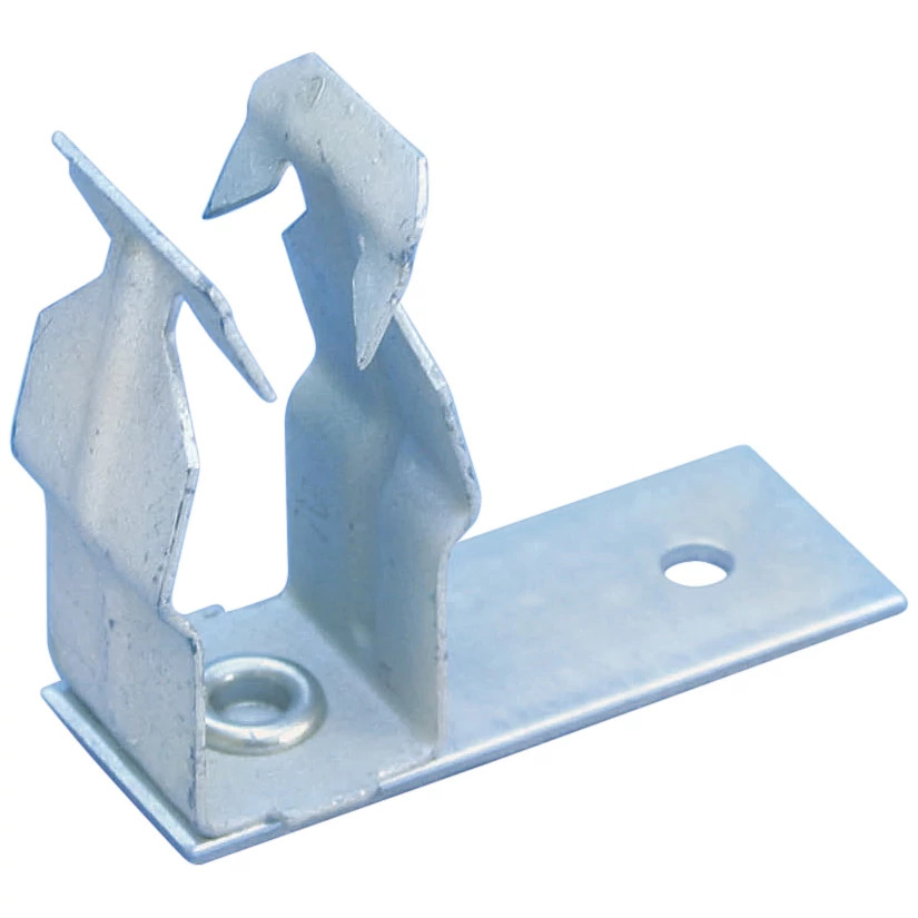CNB12P Conduit Clamp With Nail Bracket, 3/4 in Conduit, Spring Steel