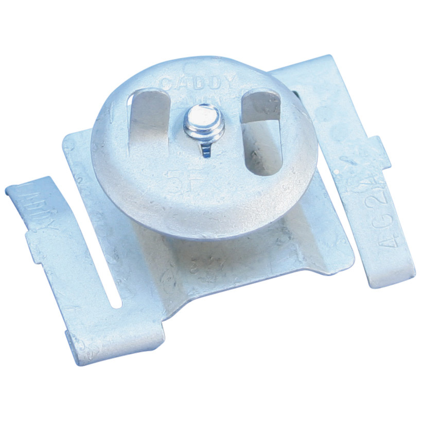 4G24 Twist Clip, 1-1/2 in, 40 lb Load, Spring Steel, Caddy Armor