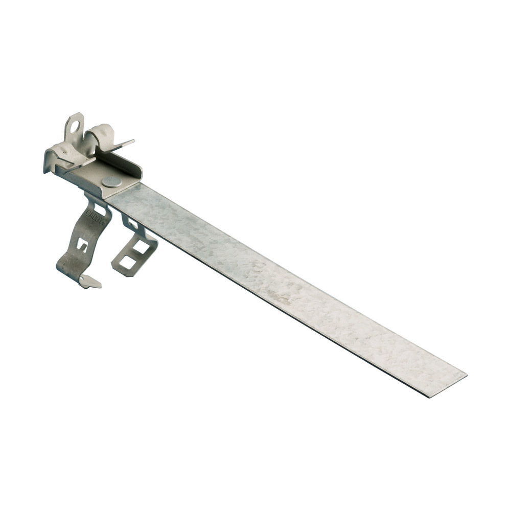 CM58812M EM-MR Seismic Conduit to Flange Clip, 1/2 in, 3/4 in Conduit, 75 lb Static Load, 0.709 to 1.181 in OD, Spring Steel
