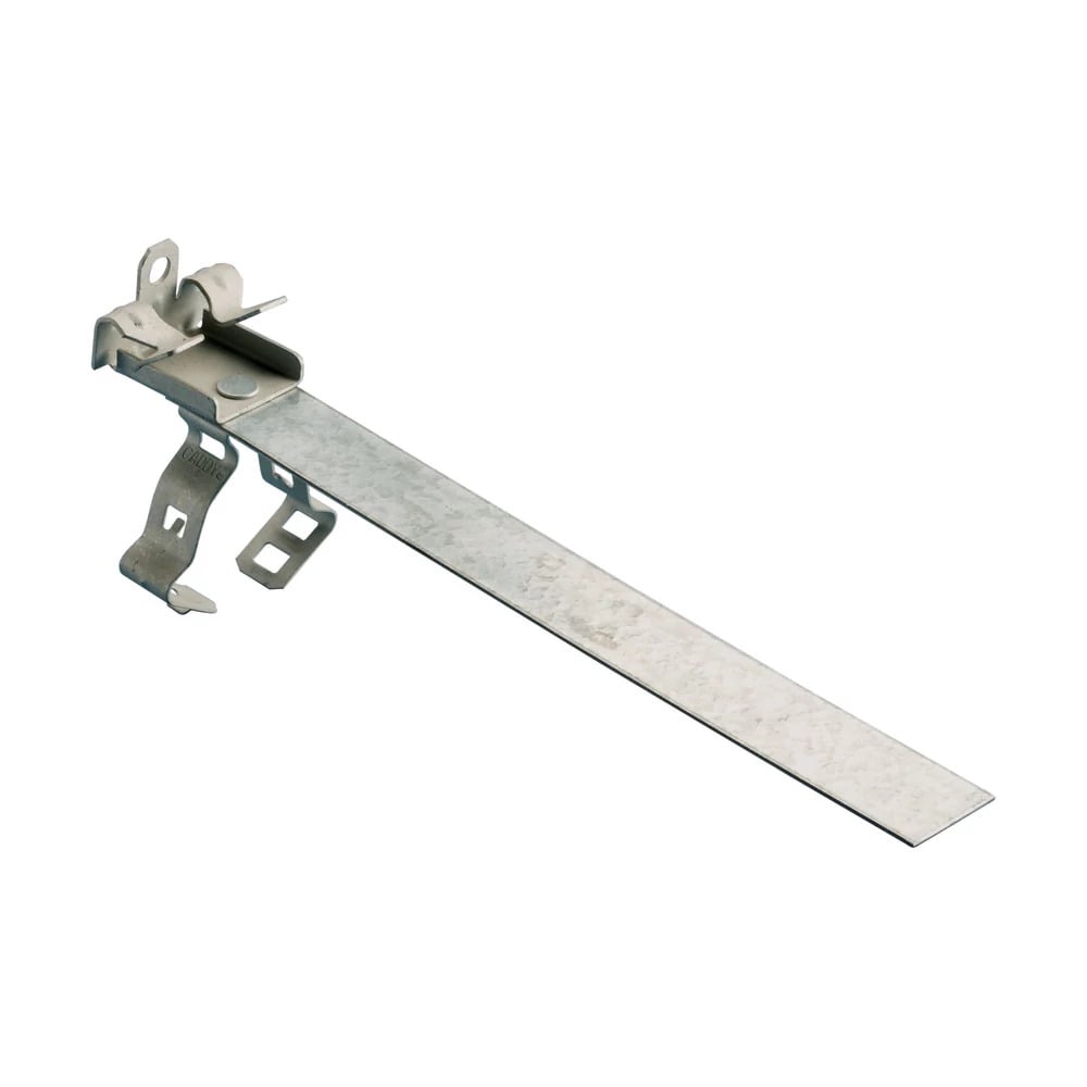 CM5816M EM-MR Seismic Conduit to Flange Clip, 1 in Conduit, 75 lb Static Load, 1.181 to 1.378 in OD, Spring Steel