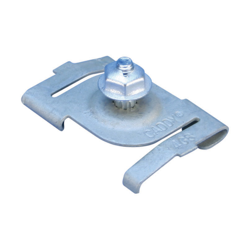 4G8S7 Twist Clip, 15/16 in, 25 lb Load, Steel, Caddy Armor