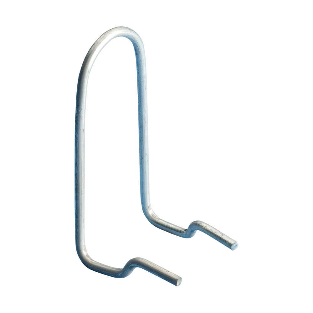 12D15L Lathers Channel Conduit Clip, 50 lb Static Load, 3/4 in Conduit, Steel