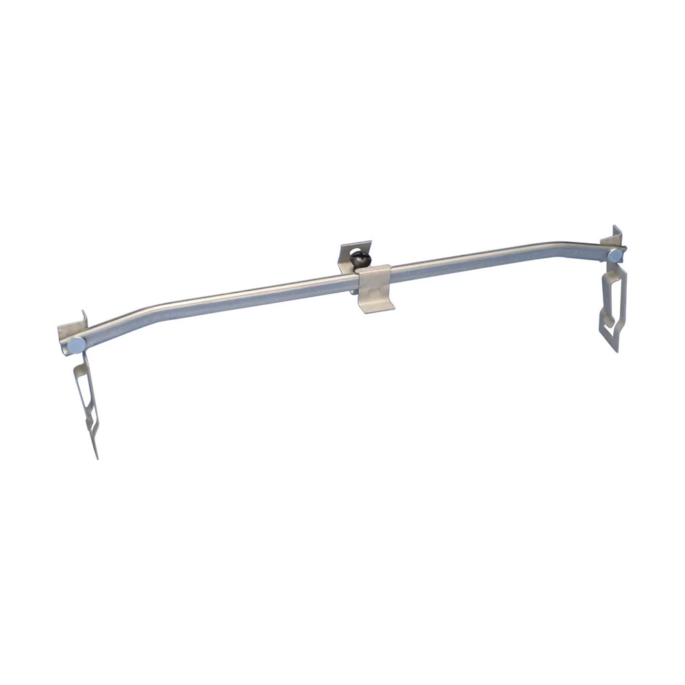 51220 T-Grid Box Hanger, 20 in Span, For Use With 1-1/2 in D Electrical Box, 20 lb Load, Spring Steel/Steel