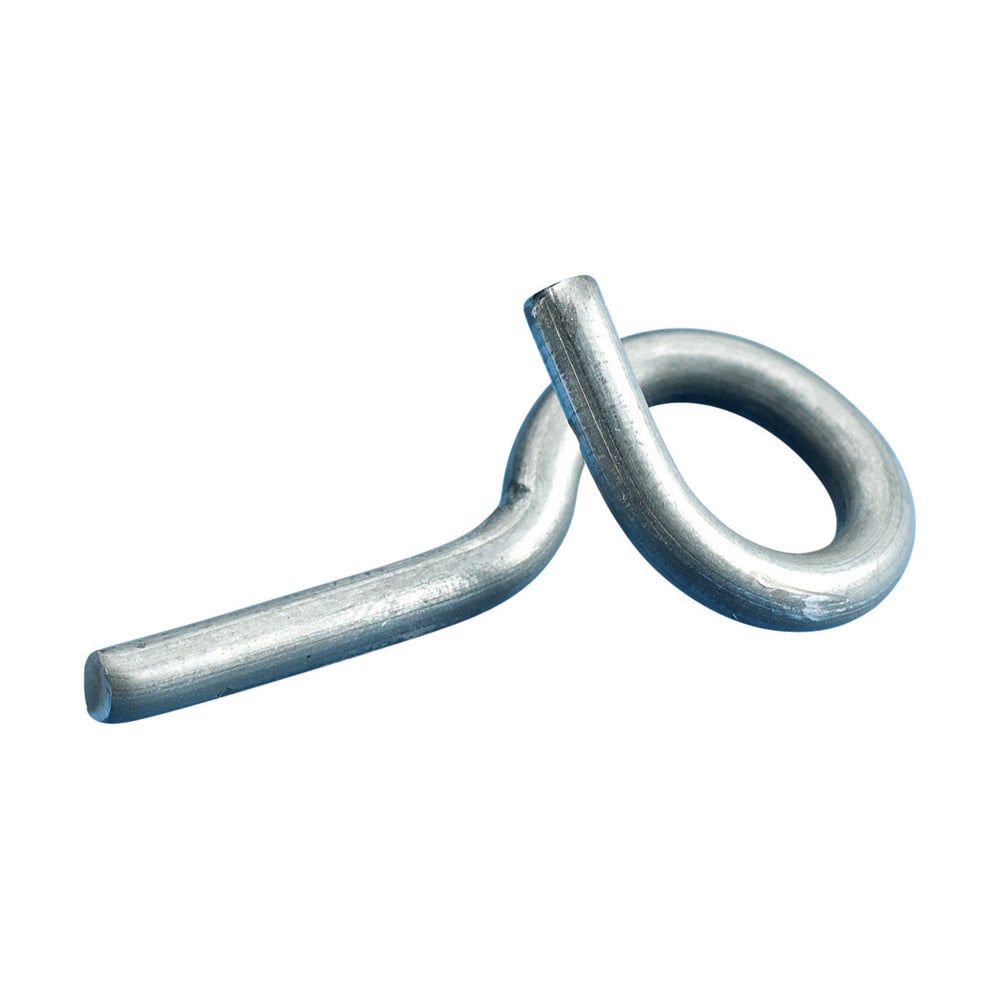 2BR32 Plain Bridle Ring, 2 in Dia Ring, Steel, Electro-Galvanized