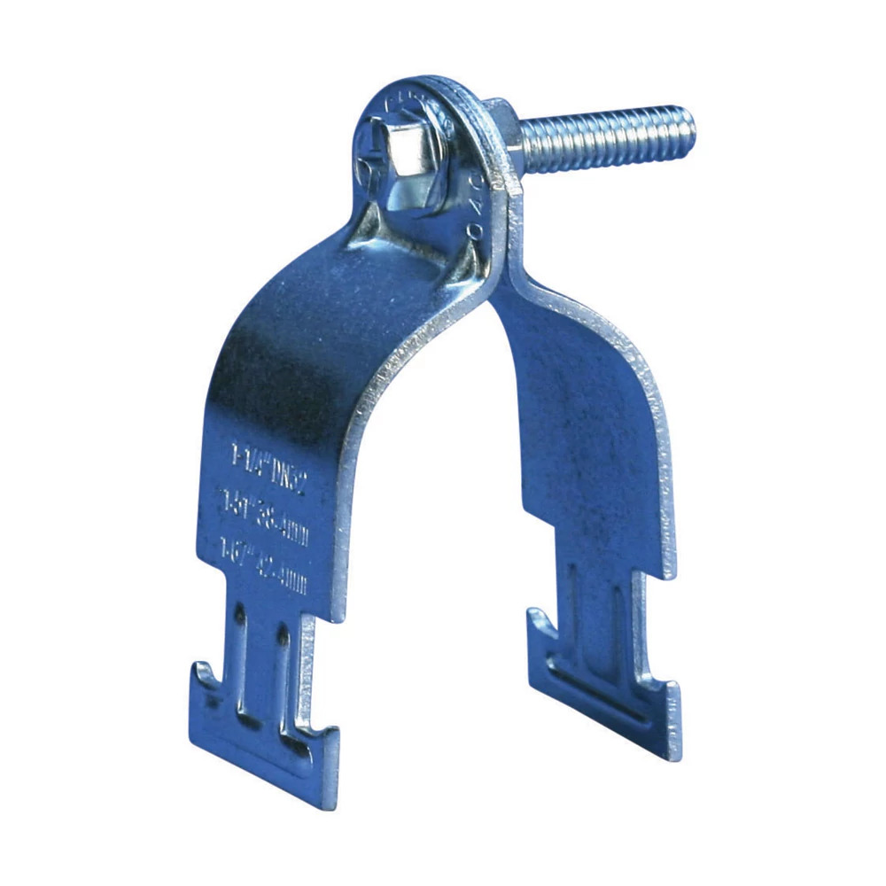 USC026EG Universal Strut Clamp, 3/4 in Conduit, 450 lb Load, 1 to 1.06 in OD, Steel