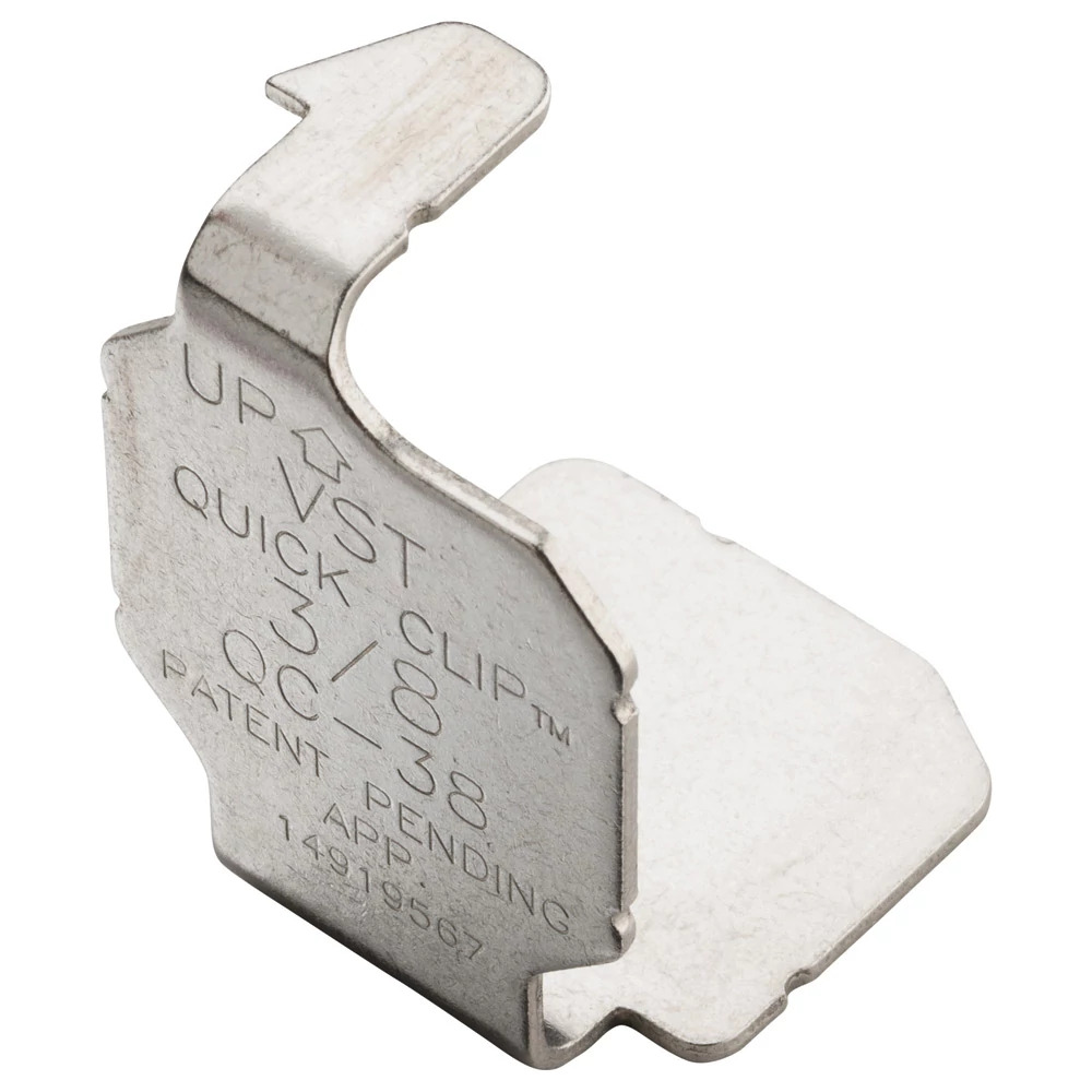 CSBRS2 Quick Clip Vertical Rod Stiffener, 3/8 in, For Use With Type A 1-5/8 x 1-5/8 in Strut Channel, 316 Stainless Steel