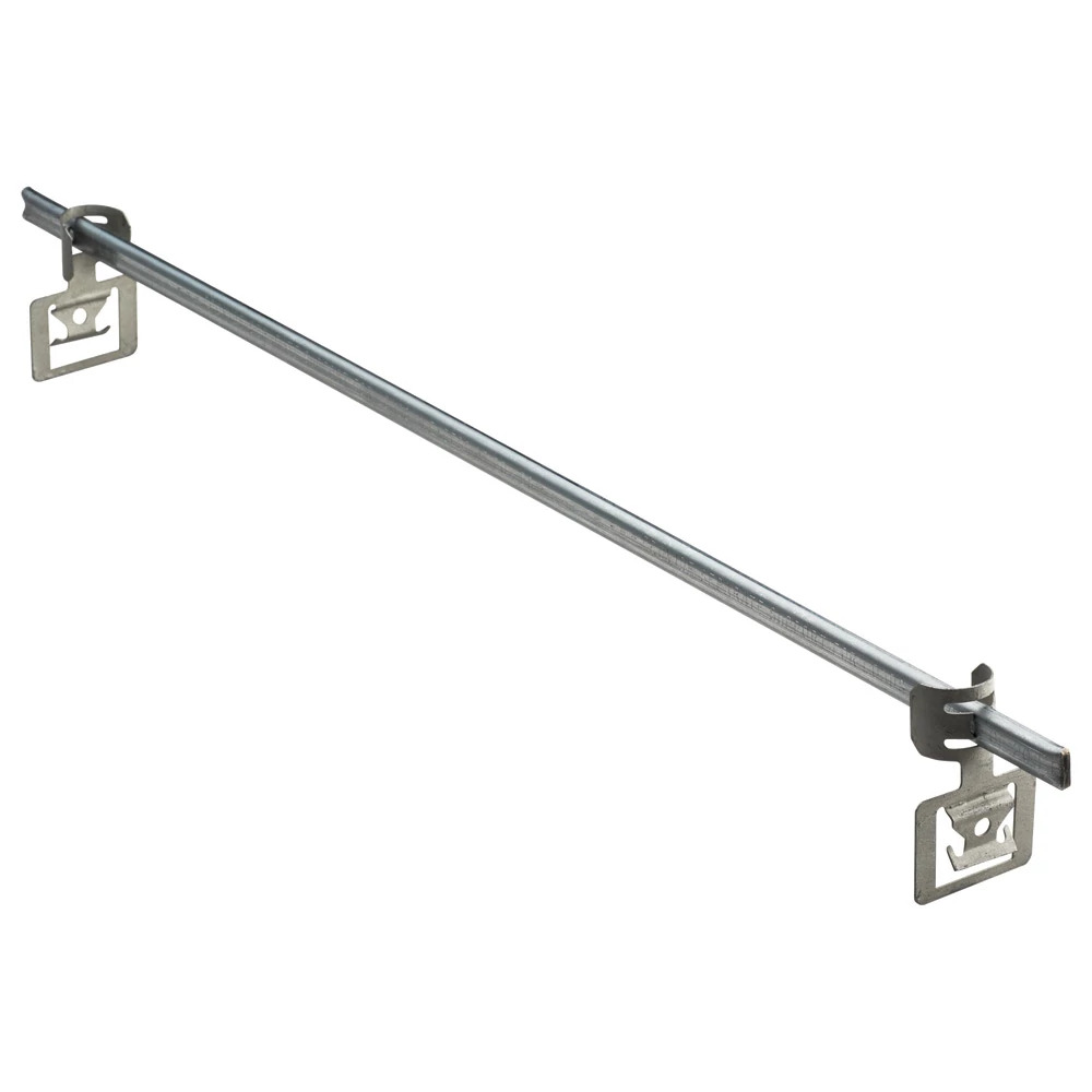BG24 BG Series Stud Spanner Bar, 24 in Stud Spacing, Spring Steel/Steel, Armour/Electro-Galvanized