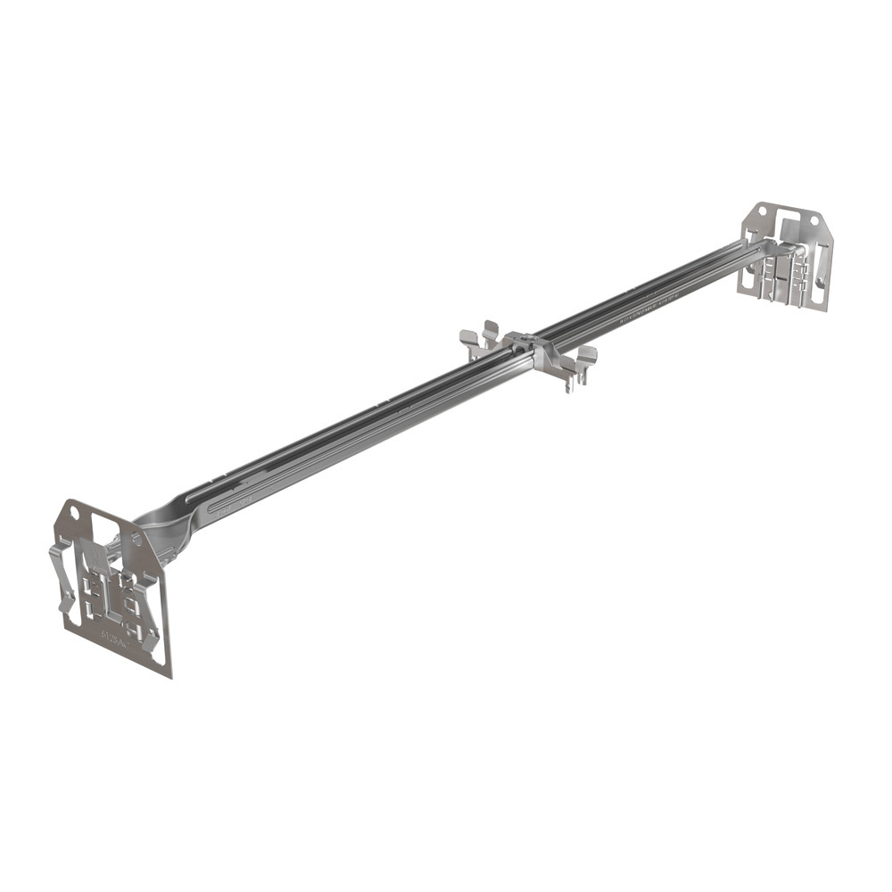 512SA 512SA T-Grid Box Hanger, 24 in Span, 50 lb Load, Steel/Spring Steel