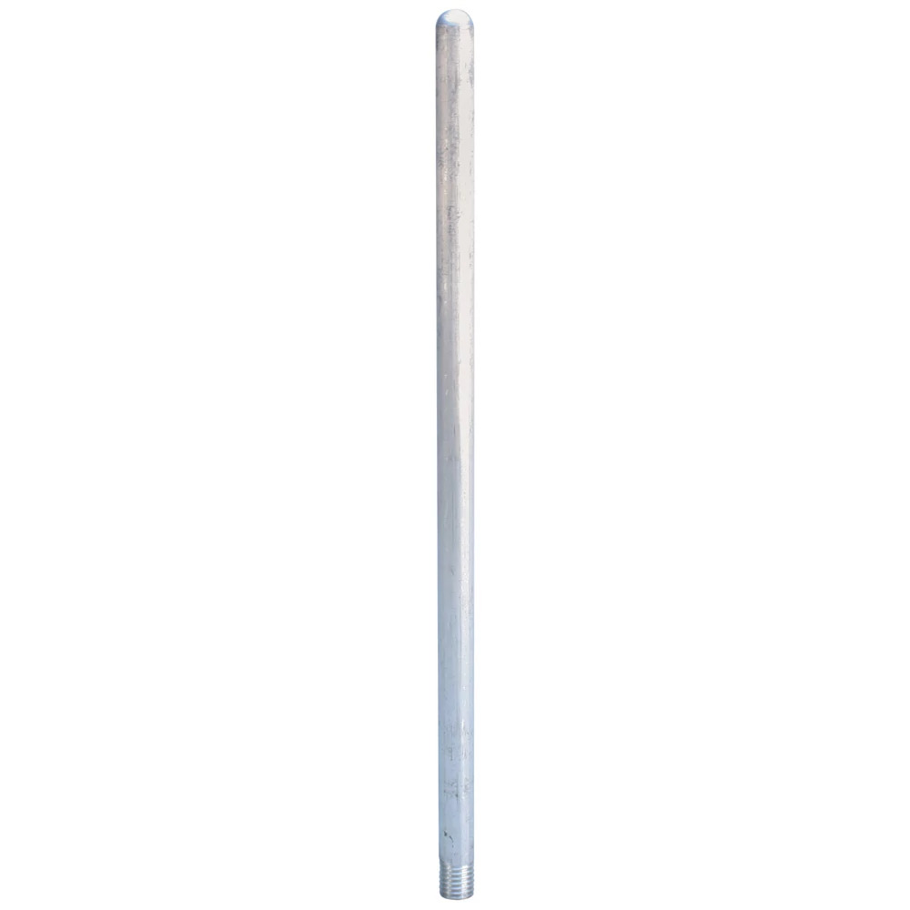 LPA223ST Imperial Thread Air Terminal, Blunt Point, 1/2 in Dia, Aluminum