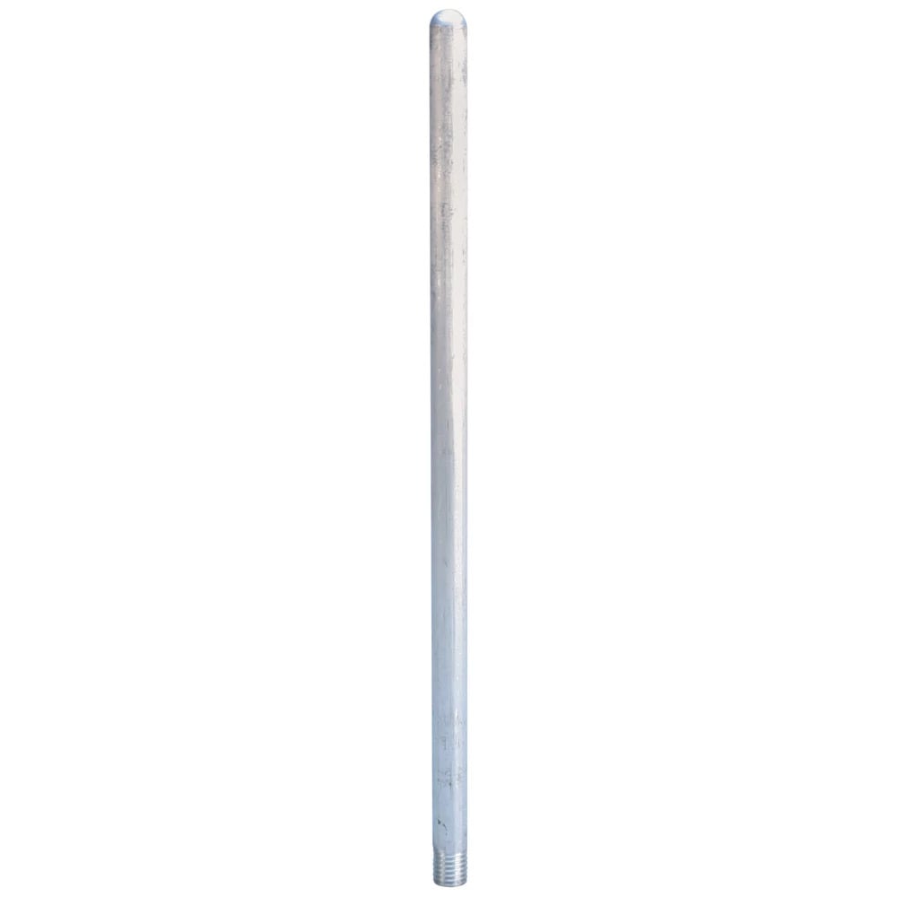 LPA227ST Imperial Thread Air Terminal, Blunt Point, 1/2 in Dia, Aluminum