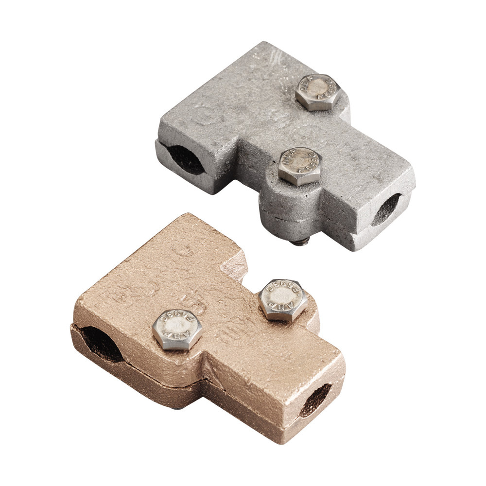 LPA510 Small Cable T-Connector, 4/0 AWG Conductor, Aluminum