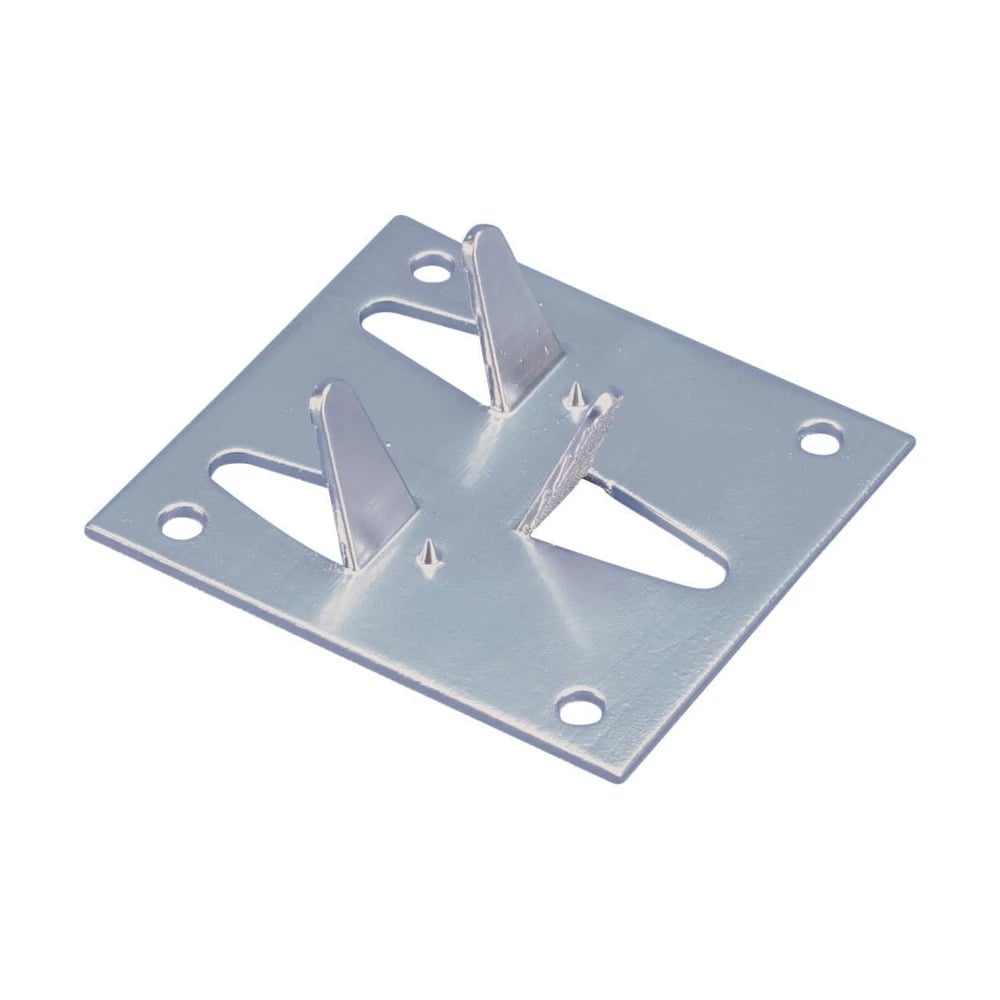 LPA535 Bonding Plate, 0.1 in H x 2.5 in W x 2.71 in D Plate, Aluminum
