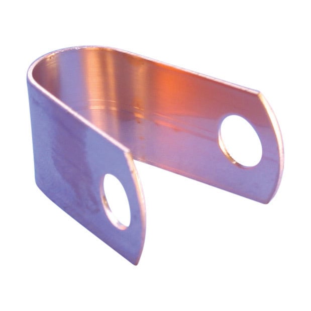 LPA805 1-Hole Cable Strap, 1/2 in OD, Aluminum