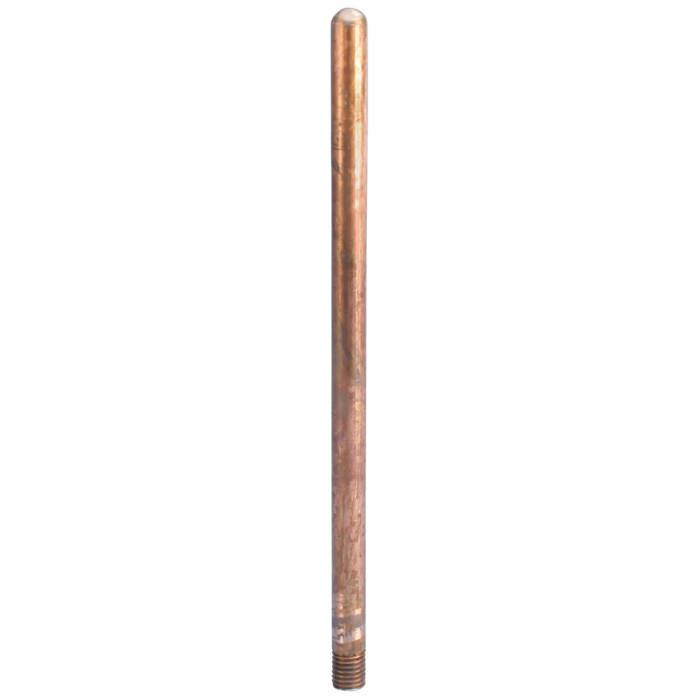 LPC227BST Imperial Thread Air Terminal, Blunt Point, 1/2 in Dia, Copper