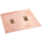 Copper Ground Plate with Cable Attachments, 2 x 36" x 36"