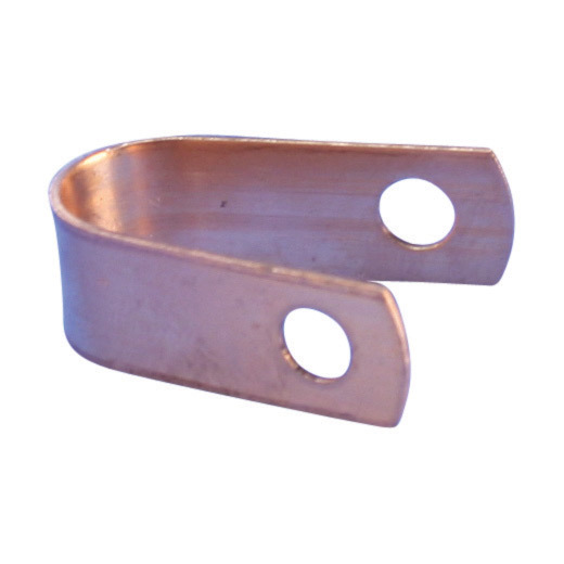 LPC801 1-Hole Cable Strap, 0.469 in OD, Copper