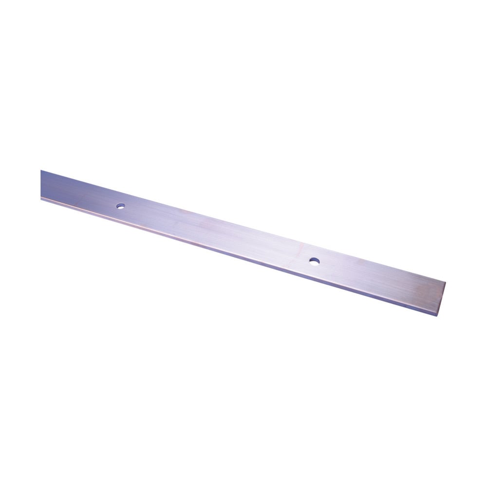 EPGA142120 Perimeter Grounding Busbar Assembly With (4) 304 Stainless Steel Bracket and (4) Polymide Insulators, 120 in L x 2 in W, Copper