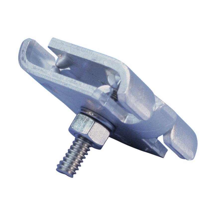 LPA502 Bolted Parallel Stamped Cable Connector, 4/0 AWG Conductor, Aluminum