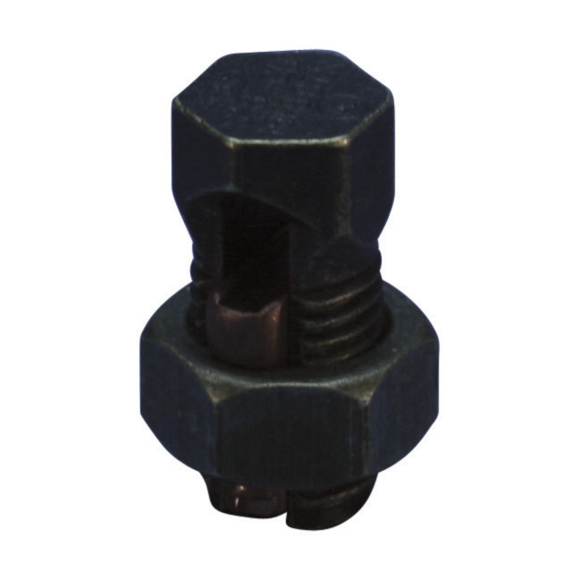 ESB8 Split Bolt Connector, 16 to 8 AWG Stranded, 1.5 to 6 sq-mm Stranded Conductor, Silicon Bronze