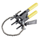 Handle Clamp with Chain Support, Vertical Pipe Orientation, D, F Price Key