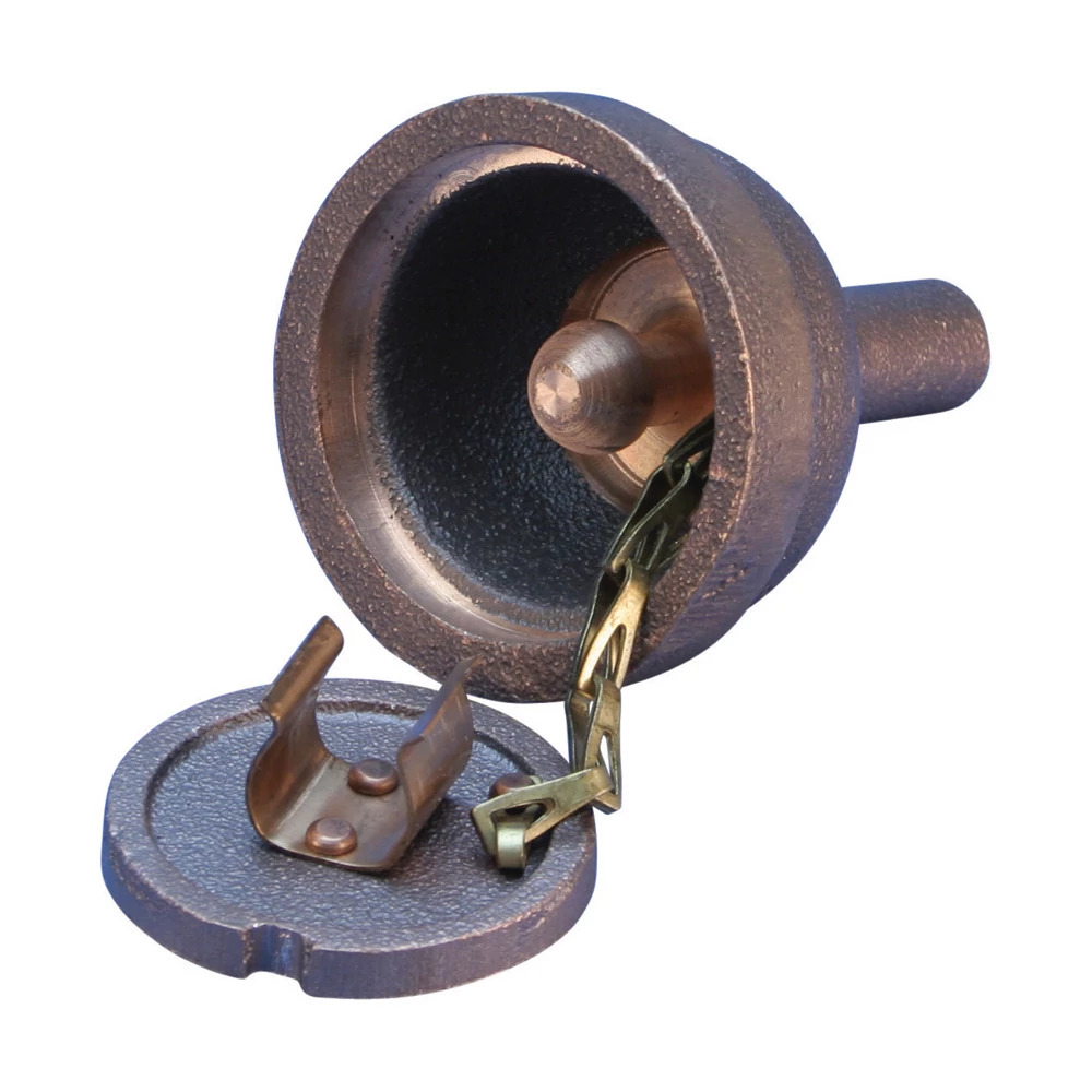 B165R Aircraft Grounding Receptacle With 5/8 in Removable Ball Stud