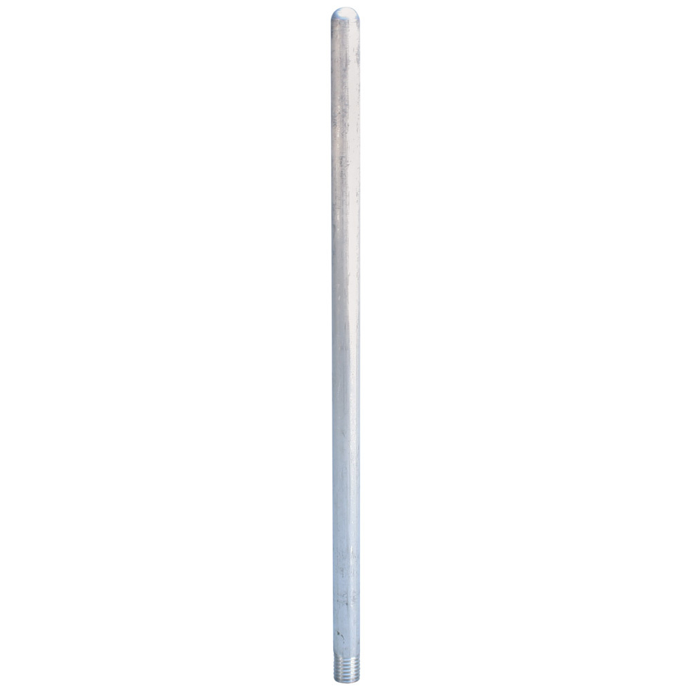 LPA245ST Imperial Thread Air Terminal, Blunt Point, 5/8 in Dia, Aluminum
