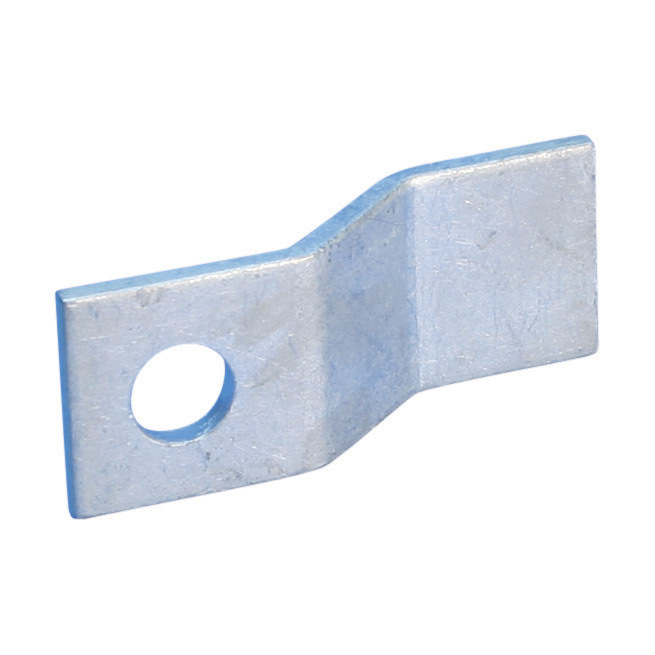 B101EGOL 1-Hole 45 deg NEMA Offset Lug, 477 kcmil, 11/16 in Stud, Copper, Tin Plated
