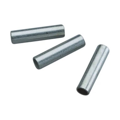 B112 Straight Conductor Sleeve, For Use With Cable, Copper, Tin Plated