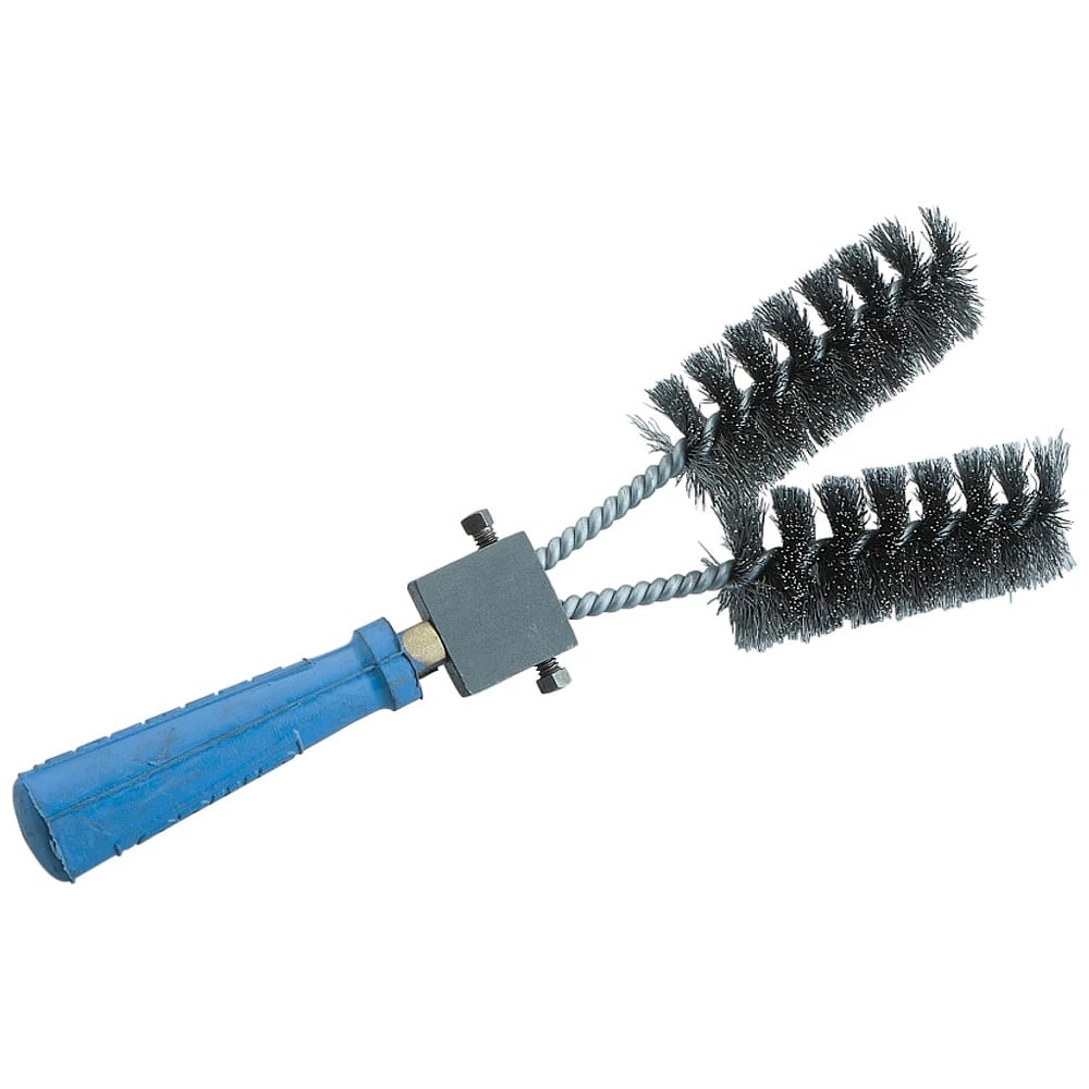 T314 Wire Brush With Replaceable Brush Head, For Use With Conductor, Metallic